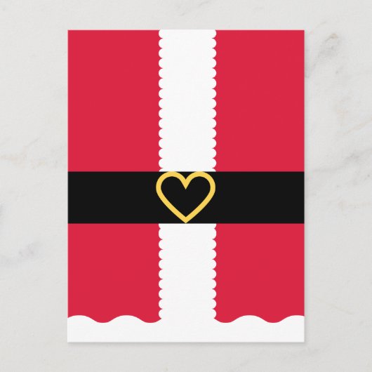 Kute Kinder Santa Briefkaart (Voorkant)