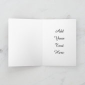 Kute Kinderen Happy 1st Birthday Custom Greeting Kaart (Binnen)