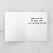 Kute Kinderen paashaas paaseieren Feestdagen Kaart (Binnen)