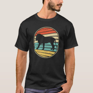 Kute King Lion Retro Vintage 70-80 jaar Lon Wild A T-shirt