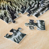 Kute kitten - abstract - kleurig schilderij legpuzzel (Zijkant)