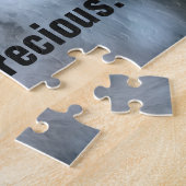 Kute Kitten citeert Eenvoudige Pleziertjes Legpuzzel (Zijkant)