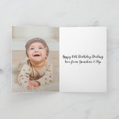 Kute  kleindochter Ladybug Girl Birthday Kaart (Binnen)