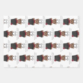 Kute  kleindochter Ladybug kinderen Birthday Inpakpapier Vel (Voorkant)