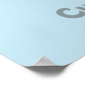 Kute kleine draak poster (Hoek)