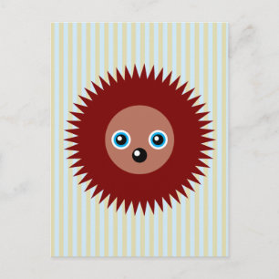 Kute kleine egel briefkaart