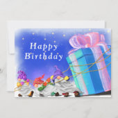 Kute kleine gnomen brengen een geweldige cadeautje (Voorkant)