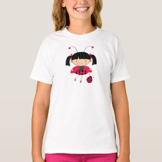 Kute kleine ladybug girl t-shirt