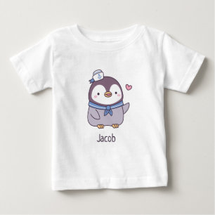 Kute Kleine Pinguïn Zeeman Bemanning Gepersonalise