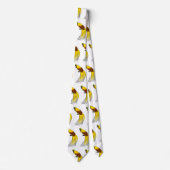 Kute kleine vogel met paradijse illustratie stropdas (Voorkant)