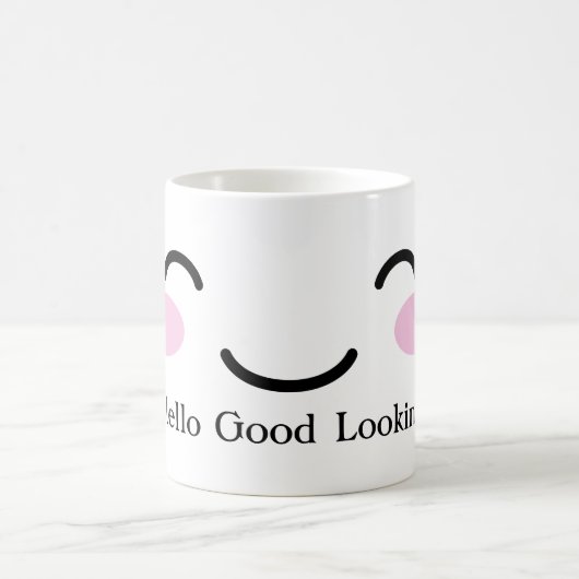 Kute kleur veranderende hittegevoelige morphing-mo magische mok (Center)