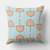 Kute kleuren blauw en beige l Nursery Baby girl Kussen (Achterkant)