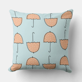 Kute kleuren blauw en beige l Nursery Baby girl Kussen