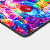 Kute kleurige abstracte juwelen textuur bureaumat (Hoek)