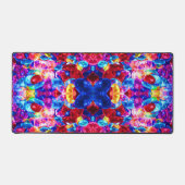 Kute kleurige abstracte juwelen textuur bureaumat (Voorkant)