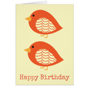 Kute kleurige irky vogels