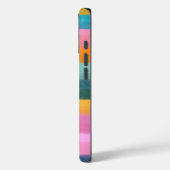 Kute kleurige streekstrepjes voor Waterverf Case-Mate iPhone Case (Achterkant / Links)