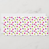 Kute kleurige vogels aankondiging (Voorkant)