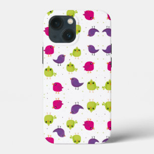 Kute kleurige vogels Case-Mate iPhone case