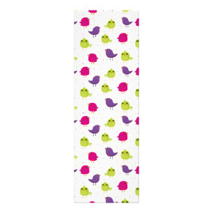 Kute kleurige vogels foto afdruk