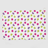 Kute kleurige vogels golfhanddoek (Horizontaal)