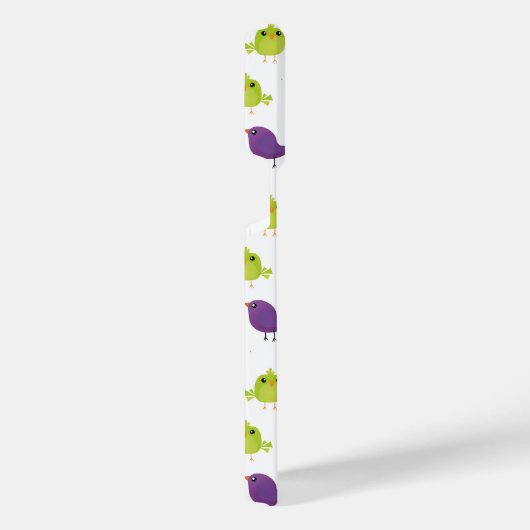 Kute kleurige vogels iPhone hoesje (Rechterkant)