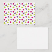 Kute kleurige vogels kortingskaartje (Voorkant / Achterkant)