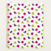 Kute kleurige vogels planner (Voorkant)