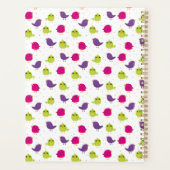 Kute kleurige vogels planner (Achterkant)