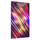 Kute kleurrijke abstracte lijnen werpen kussen iPh Klembord (Rechts)