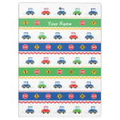 Kute kleurrijke Cartoons auto's Klembord (Achterkant)