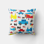 Kute kleurrijke gewassen, treinen en kraakbeen kussen (Achterkant)