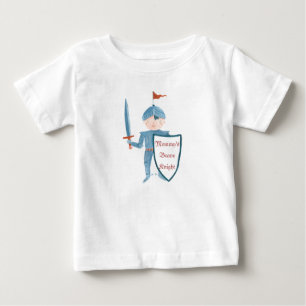 Kute Knight baby jongen gepersonaliseerd t shirt