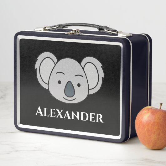 Kute Koala - Aangepaste naam terug naar school (In situ)
