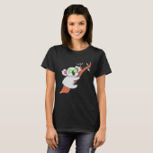 Kute Koala met een zonnebril in een boom-ID T-shirt (Voorkant volledig)