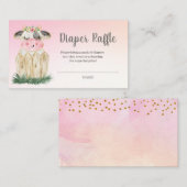 Kute Koe luierbehuizing Kaart (Voorkant / Achterkant)