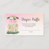 Kute Koe luierbehuizing Kaart (Voorkant)