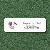 Kute Koe return address label