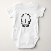 Kute Koe tweeledig Shirt (Achterkant)