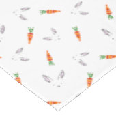 Kute konijn, Pasen, wortelpatroon Tafelkleed (Gekanteld)