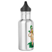 Kute kow en vlinder waterfles  (Links)