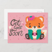 Kute krijg snel een goed Briefkaart (Voorkant / Achterkant)