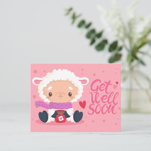 Kute krijg snel een goed Briefkaart (Staand voorkant)