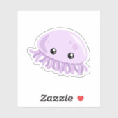 Kute kwal-vinylSticker, op maat gesneden Sticker (Vel)