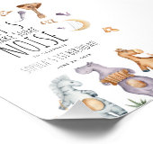 Kute laat de afgelopen dag wat lawaaierige Afrikaa Foto Afdruk (Hoek)