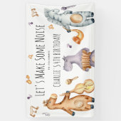 Kute laat de afgelopen dag wat lawaaierige Afrikaa Spandoek (Verticaal)