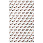 Kute ladybug met bovenste hoed en stropdas cartoon tafelkleed (Voorkant)