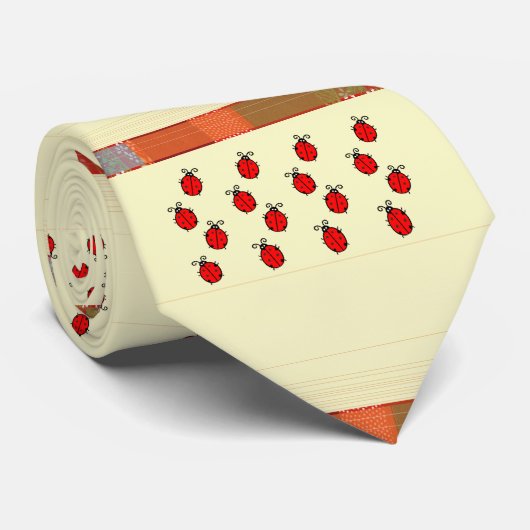 Kute Ladybug Stropdas! Stropdas (Opgerold)