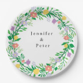 KUTE LEMON EN STROOMSTROOMDECOUPAGINA PAPIEREN BORDJE (Voorkant)