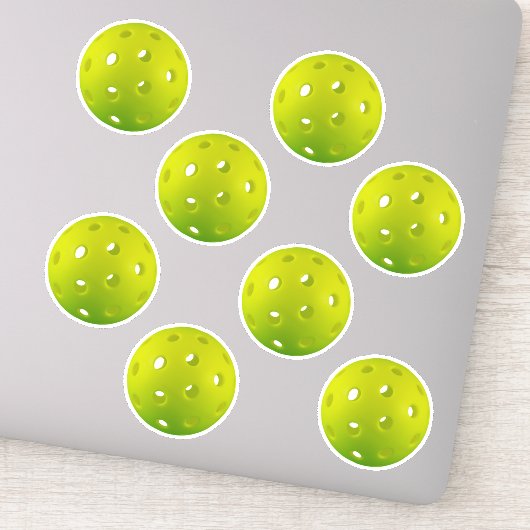 Kute limoen pickleball sticker (Detail)